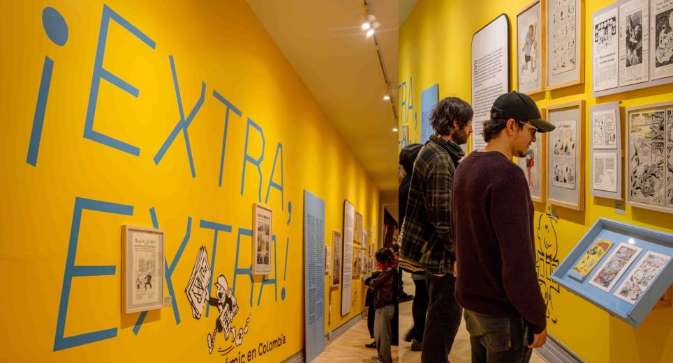 Conoce los orígenes del cómic en Colombia con la exposición ‘¡Extra, extra!’, de la Biblioteca Nacional  