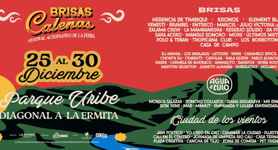 Brisas Caleñas trae el sonido alternativo a la Feria de Cali