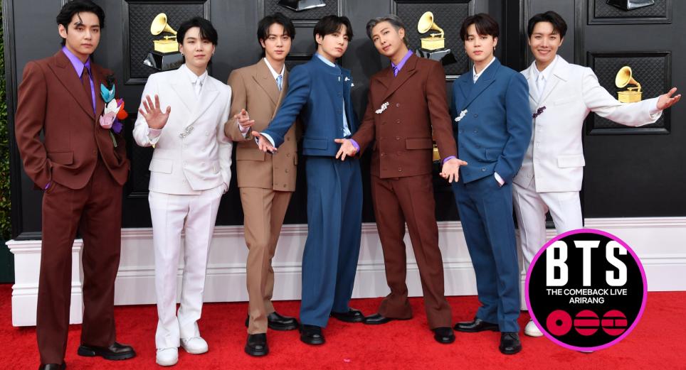 BTS The Comeback Live: el concierto de regreso de BTS tras casi 4 años de pausa se transmitirá en vivo