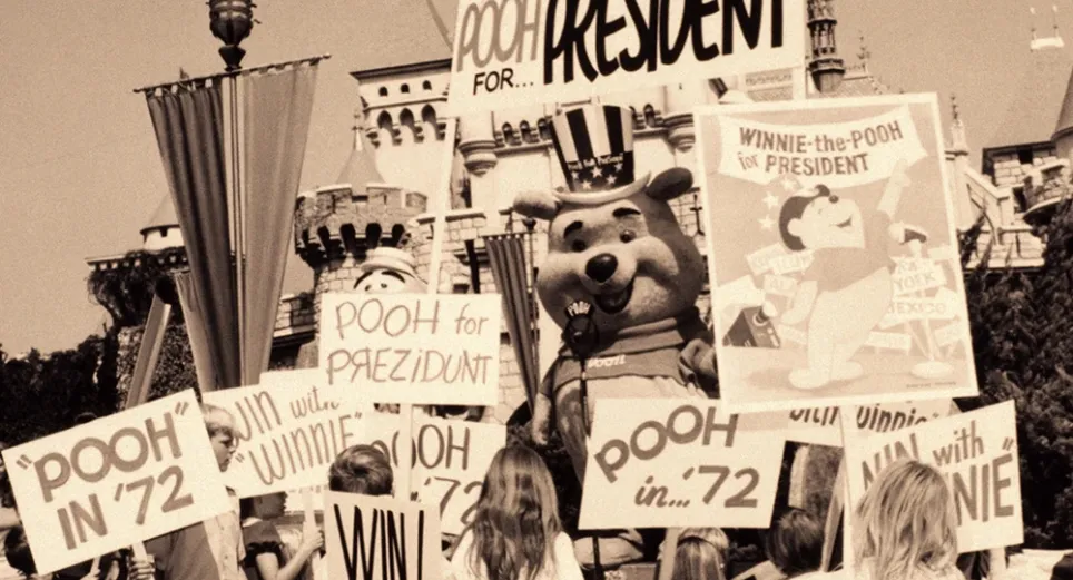 Winnie Pooh y su campaña por la presidencia de Estados Unidos: la historia del candidato más dulce 