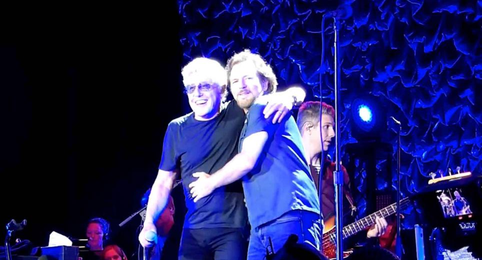 The Who se une con Eddie Vedder  para cantar ‘The Punk And The Godfather'