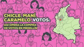 Compra de votos Bogotá // Ilustración: Fabián Parrado