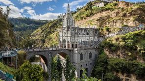 Santuario de Nuestra Señora del Rosario de las Lajas. Flickr Jonathan Wood