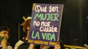 Bogotá. Noviembre 25 de 2020. Día Internacional de la No Violencia Contra la Mujer. (Colprensa - Camila Díaz)