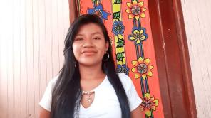 Usy Caizamo, mujer indígena Embera Dobidá