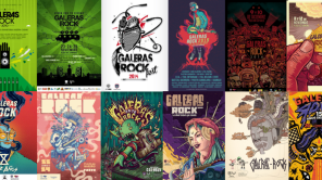 Carteles del Festival Galeras Rock 
