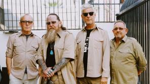 Modern English de izquierda a derecha: Michael "Mick" Conroy, Gary McDowell, Robbie Grey, Richard Brown
