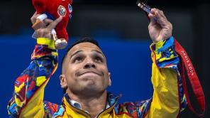 Carlos Daniel Serrano, segunda medalla de plata en paranatación de París 2024 | Foto del Instagram de Daniel Serrano