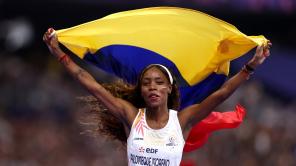 Karen Palomeque, medalla de bronce en paratletismo en París 2024 | Foto de AFP