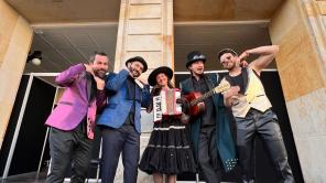 Burning Caravan estrena 'Palabras en el viento' en Rock al Parque 2024 | Foto tomada de las redes de la banda