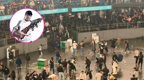 Qué pasó en el concierto de Damas Gratis en el Movistar Arena de Bogotá | Foto tomada de redes sociales