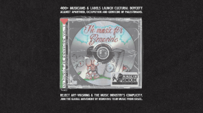 No music for genocide: iniciativa contra el genocidio en Gaza