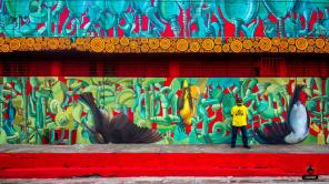 Obras coloridas inundan las calles durante Killart | Radiónica