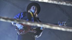 Win Butler - Arcade Fire. Todas las fotos de Andrés Alvarado (cortesía de Páramo Presenta).