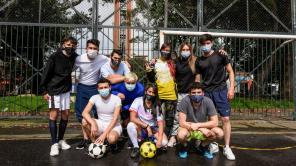 La pelota se quiere y se respeta en Barrios Unidos