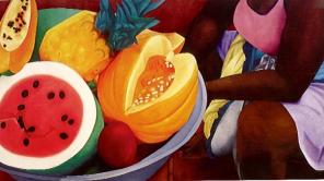 Obra de Ana Mercedes Hoyos. Foto tomada de: Heroínas