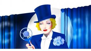 Marlene Dietrich en el Doodle de Google.