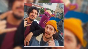 Telebit junto a Radiolito.