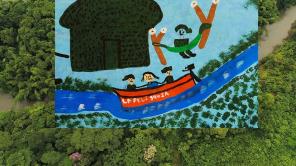 Parte de 'Ríos y Silencios', exposición de Juan Manuel Echavarría. Foto de Luz Karime Palacios