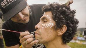 Ciudad Bolívar: circo desde las Montañas