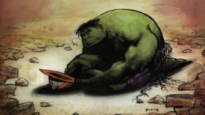 Hulk salió por la puerta