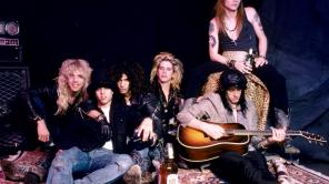 Guns N' Roses en 1987. Foto de Robert John.