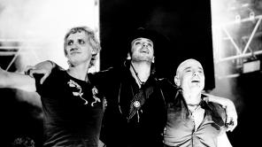 Soda Stereo en la gira Me Veras Volver Foto: Página oficial de la banda