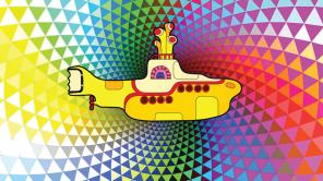 "Yellow Submarine" es una película animada de 1968 basada en la canción de The Beatles.