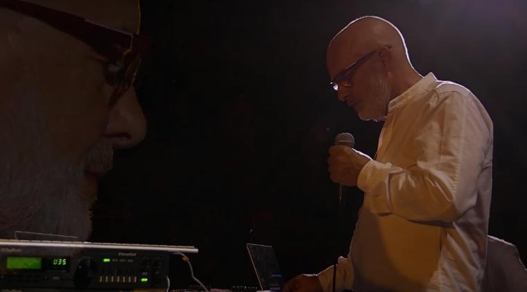 Foto: Captura de pantalla de Brian Eno del videoclip “There Were Bells”