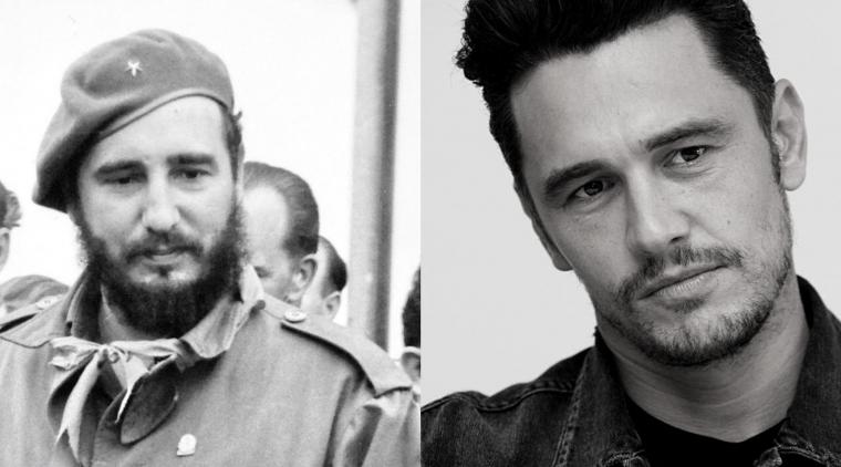 Fidel Castro y James Franco