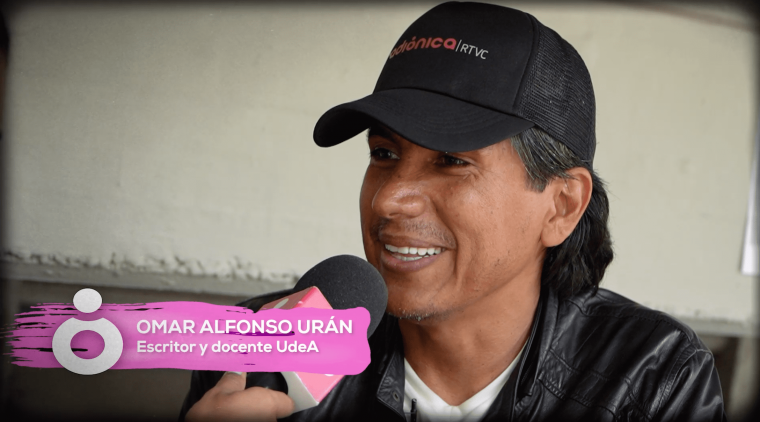 Omar Alfono Urán escritor del compilado Medellín en Vivo la historia del rock