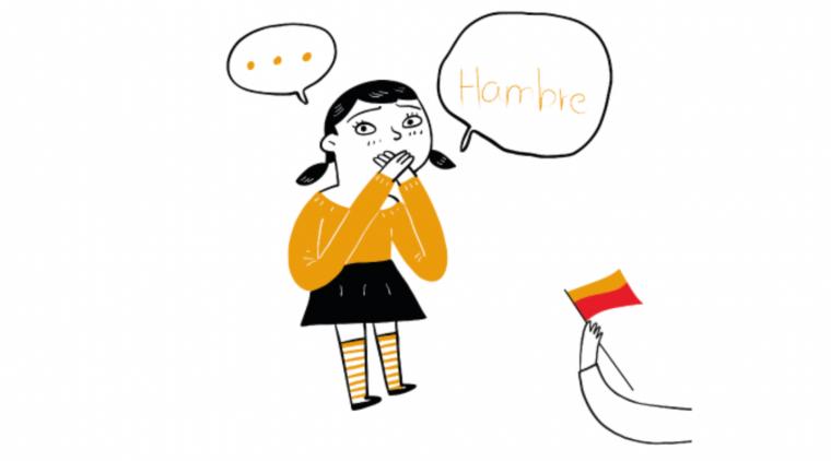 Ilustración de "Hambre" de Jorge Trujillo Reyes. Tomado de la página oficial del concurso.