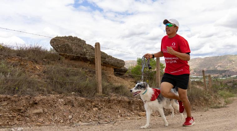 Carrera por los Héroes 2024, en el Desierto de Villa de Leyva | Foto cortesía