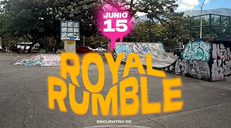 Royal Rumble: la iniciativa para recuperar un skatepark en Medellín
