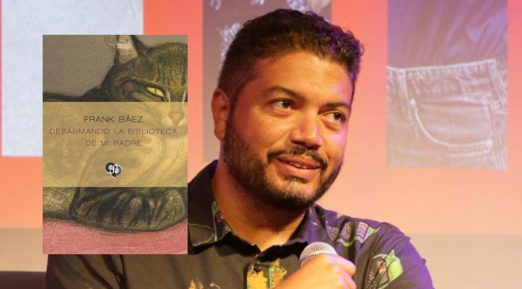 Frank Báez lanza 'Desarmando la biblioteca de mi padre' | Fotos de cortesía