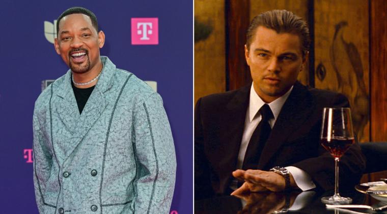Por qué Will Smith rechazó protagonizar 'Inception' | Fotos de AFP y IMDb