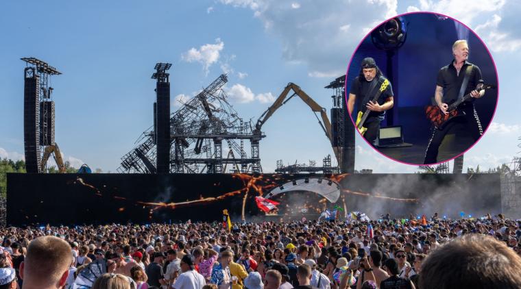 Metallica salvó el escenario principal del Tomorrowland 2025 | Fotos AFP