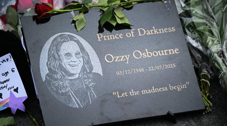 Cuándo será el funeral de Ozzy Osbourne en Inglaterra | Foto de AFP