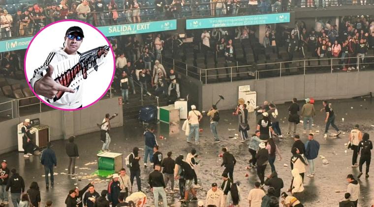 Qué pasó en el concierto de Damas Gratis en el Movistar Arena de Bogotá | Foto tomada de redes sociales