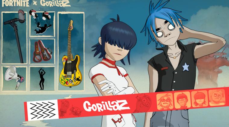 Gorillaz y ‘Fortnite’: fechas de la temporada y skins | Foto de Epic Games