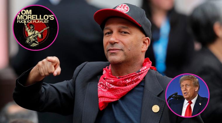 Dónde escuchar la playlist de Tom Morello contra ICE | Fotos AFP