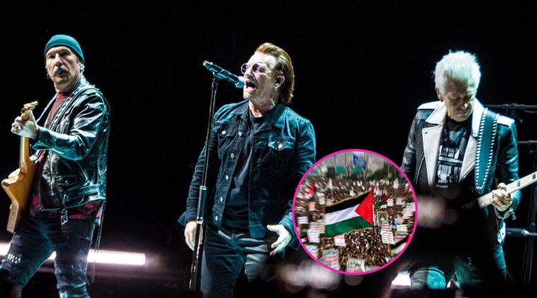 U2 se pronunció sobre el genocidio en Gaza | Fotos de AFP