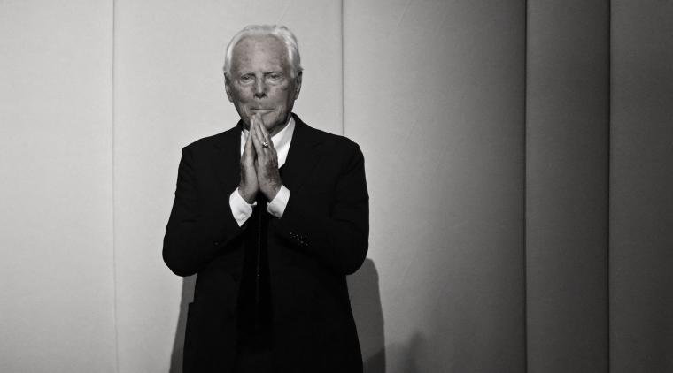 De que murió el diseñador italiano Giorgio Armani | Foto AFP