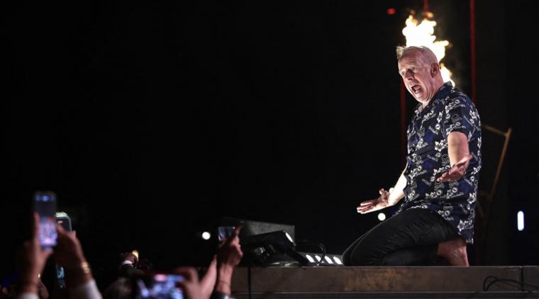 Fatboy Slim - Foto por Valentine Chapuis, de AFP