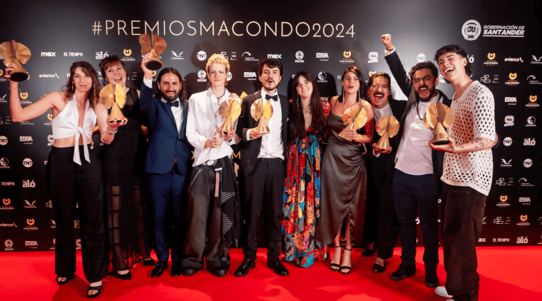 Ganadores Premios Macondo 2025. Foto de academiacolcine.com