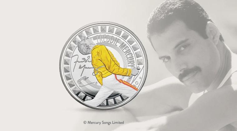 Así es la moneda conmemorativa de Freddie Mercury