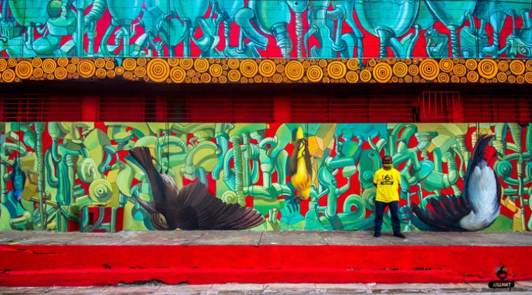 Obras coloridas inundan las calles durante Killart | Radiónica