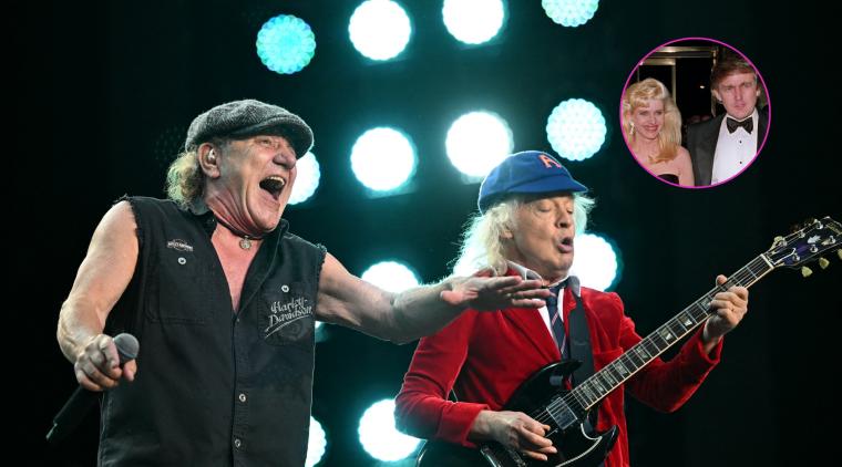 Cuando AC/DC le hizo una canción navideña a Donald Trump | Foto AFP