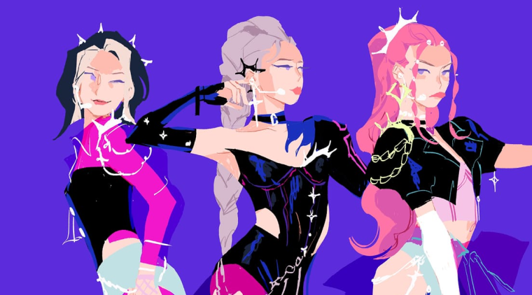 The art of KPop Demon Hunters, Netflix