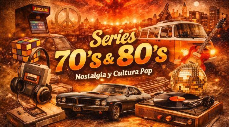 Series ambientadas en los años 70 y 80 para ver hoy